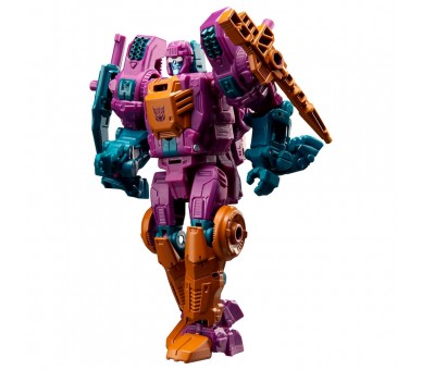 Set 2 figuras Fisitron & Carnivac Transformers Age of The Primes 14cm