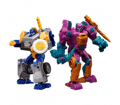 Set 2 figuras Fisitron & Carnivac Transformers Age of The Primes 14cm