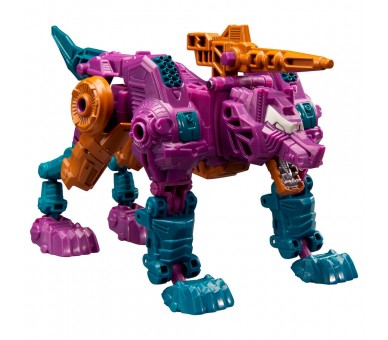 Set 2 figuras Fisitron & Carnivac Transformers Age of The Primes 14cm