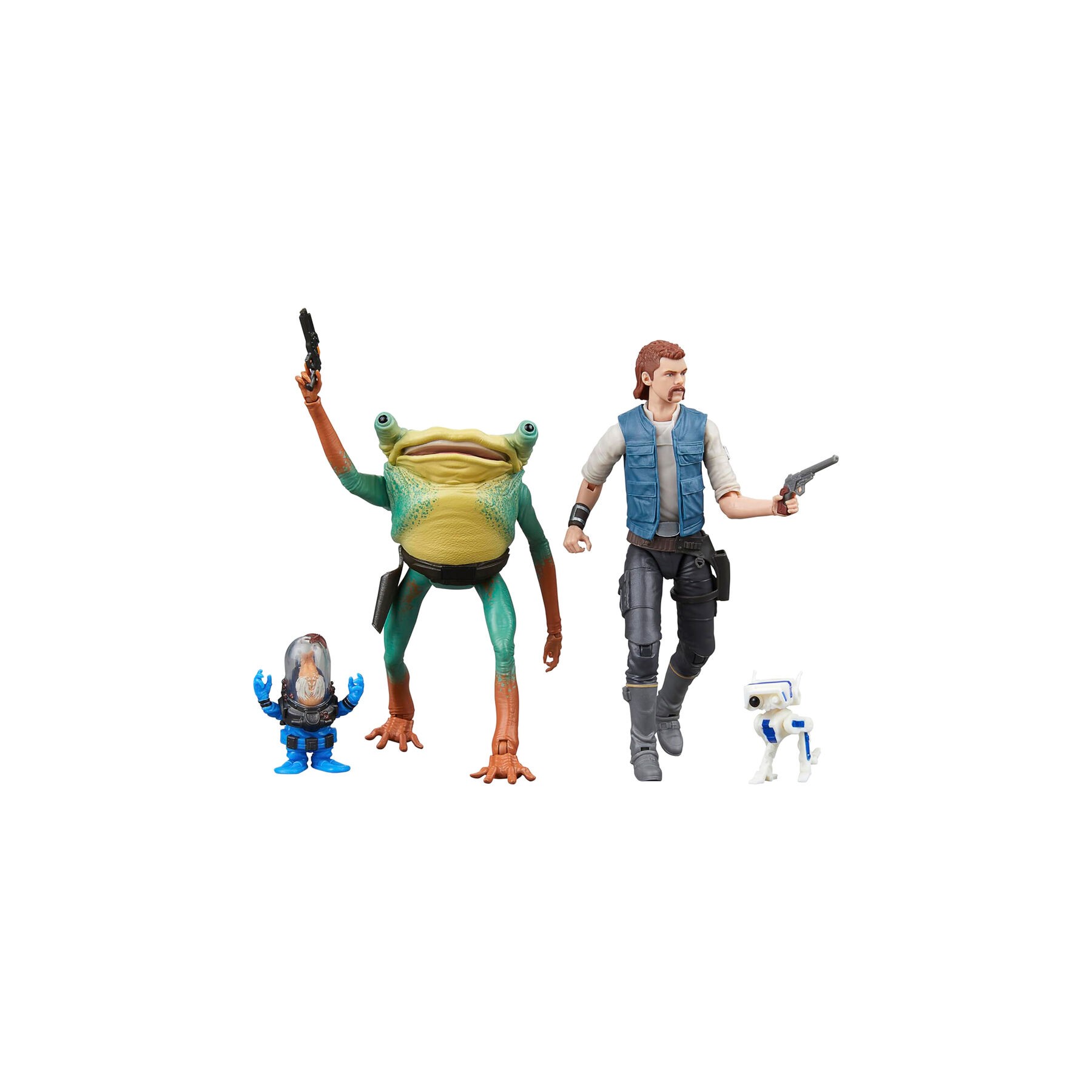 Blister 2 figuras Cal Kestis Turgle & Skoova Stev Star Wars 15cm