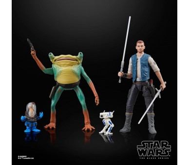 Blister 2 figuras Cal Kestis Turgle & Skoova Stev Star Wars 15cm