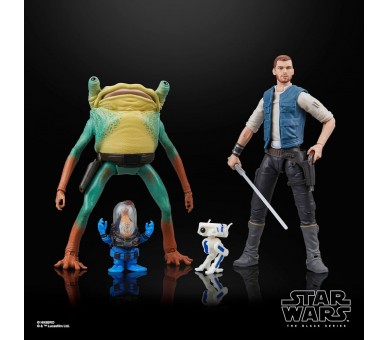 Blister 2 figuras Cal Kestis Turgle & Skoova Stev Star Wars 15cm