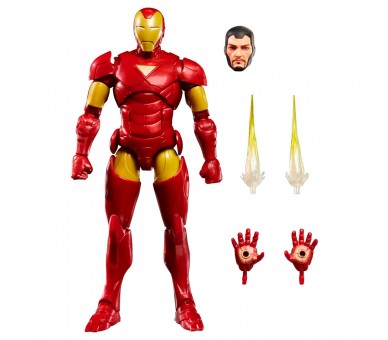 Blister 2 figuras Iron Man Extremis & Marvels Mandarin The Invencible Iron Man Marvel 15cm