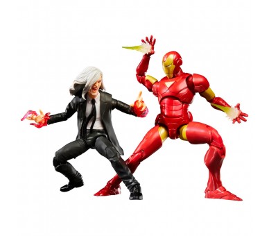 Blister 2 figuras Iron Man Extremis & Marvels Mandarin The Invencible Iron Man Marvel 15cm