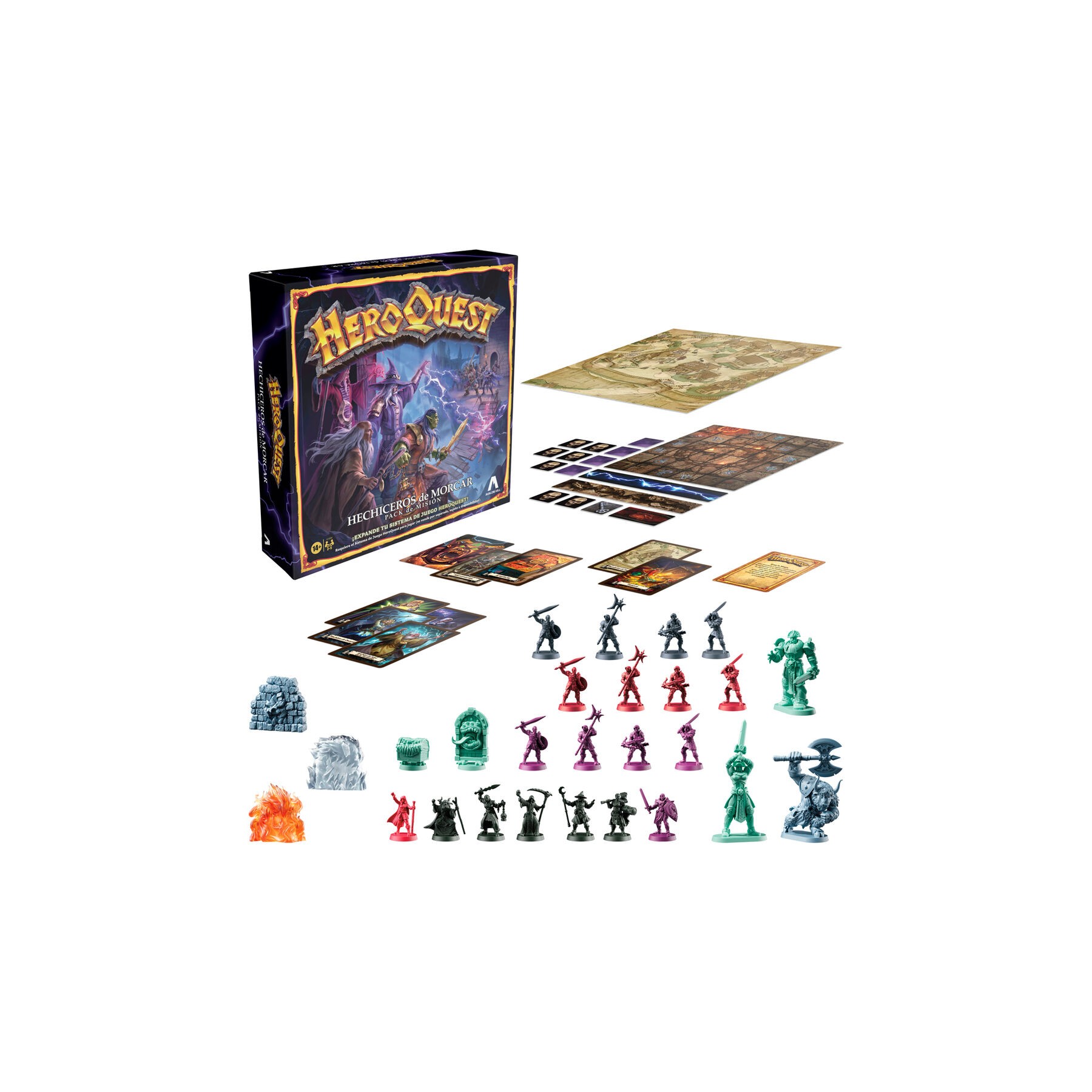Juego de Mesa Hechiceros de Morcar HeroQuest español