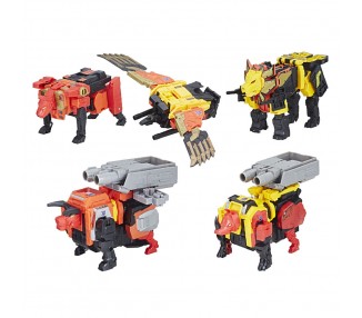 Set figuras Power of the Primes Predaking Combiner Transformers