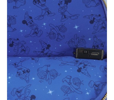 Mochila Fantasia Mickey Disney Loungefly 26cm