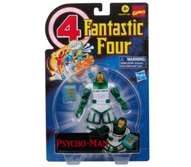 Figura Psycho Man 4 Fantasticos Marvel Vintage 15cm