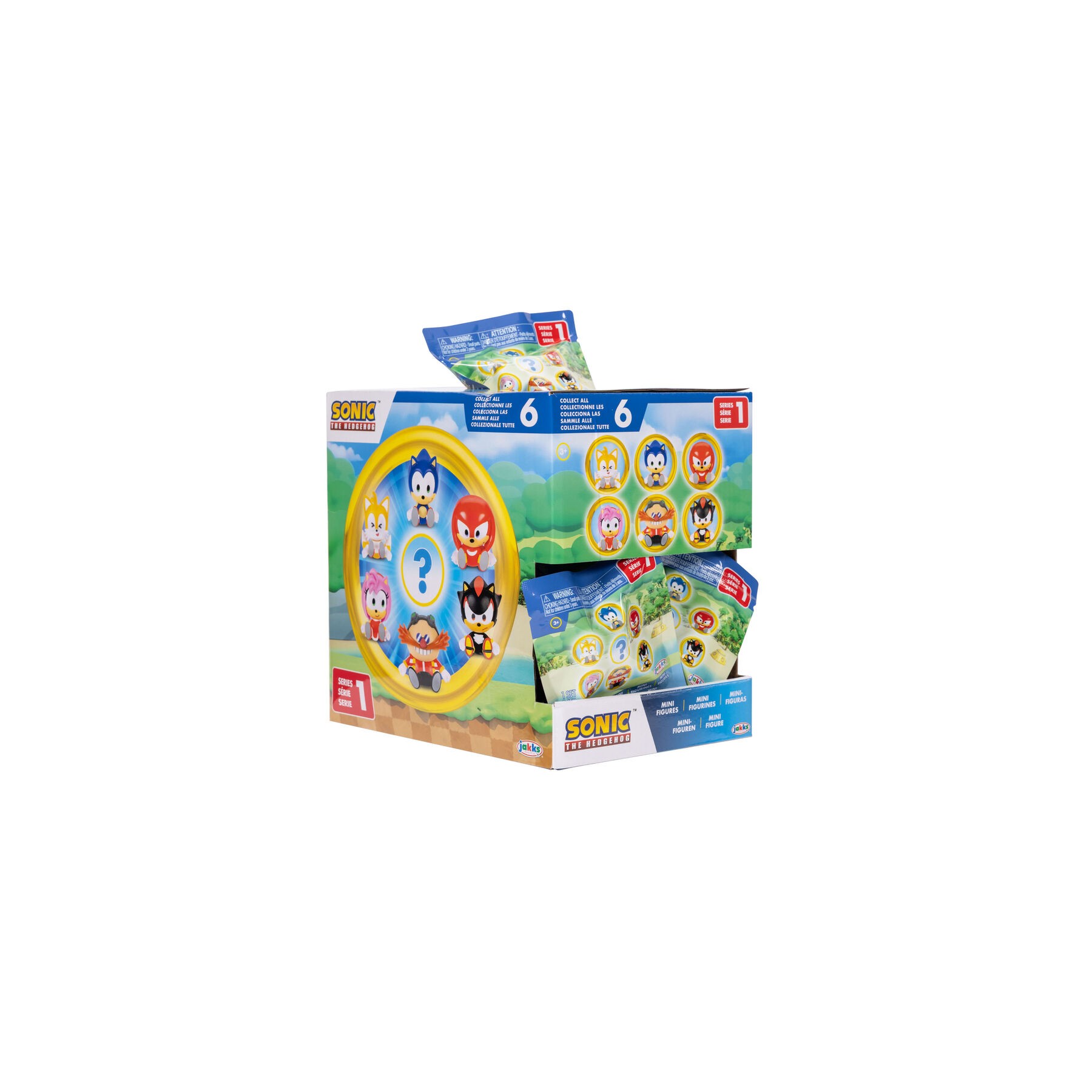 Figura sorpresa Sonic the Hedgehog 4cm surtido