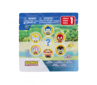 Figura sorpresa Sonic the Hedgehog 4cm surtido