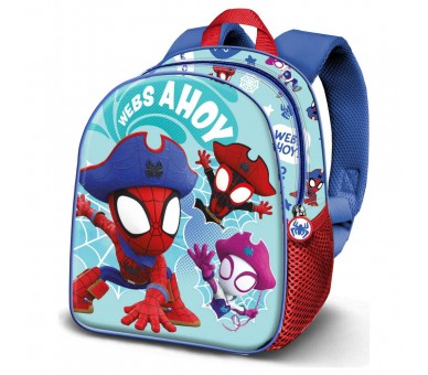Mochila 3D Pirates Spidey Marvel 31cm