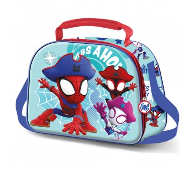 Bolsa portameriendas 3D Pirates Spidey Marvel
