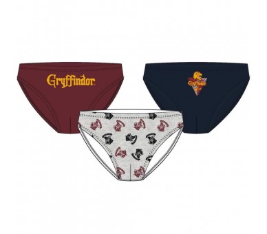 Set 3 calzoncillos slip Harry Potter infantil surtido