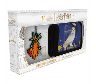 Blister Cartera + llavero Harry Potter