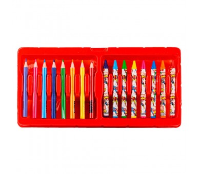 Maletin papeleria coloreable Marvel