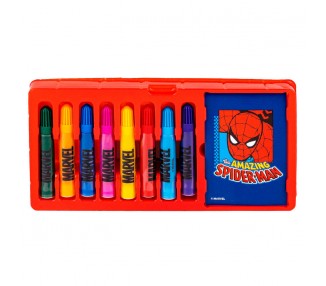 Maletin papeleria coloreable Marvel