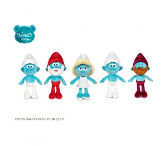 Peluche Fortachon Los Pitufos la pelicula 32cm