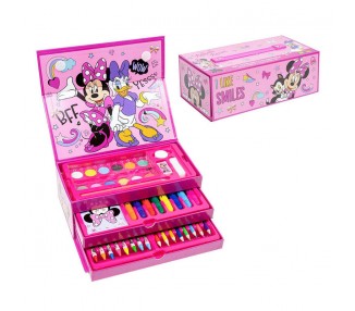 Maletin papeleria coloreable Minnie Disney