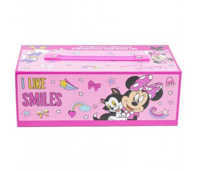 Maletin papeleria coloreable Minnie Disney