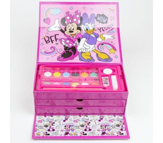 Maletin papeleria coloreable Minnie Disney