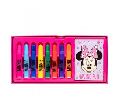 Maletin papeleria coloreable Minnie Disney
