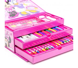 Maletin papeleria coloreable Minnie Disney