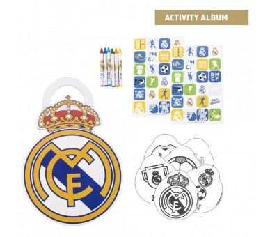 Album actividades coloreable Real Madrid