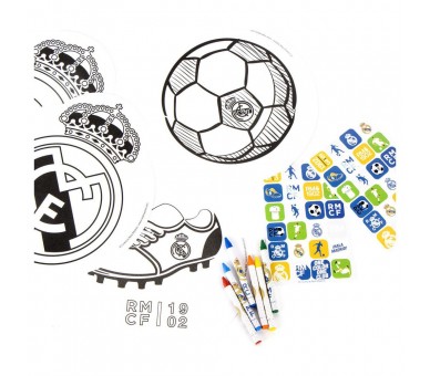 Album actividades coloreable Real Madrid