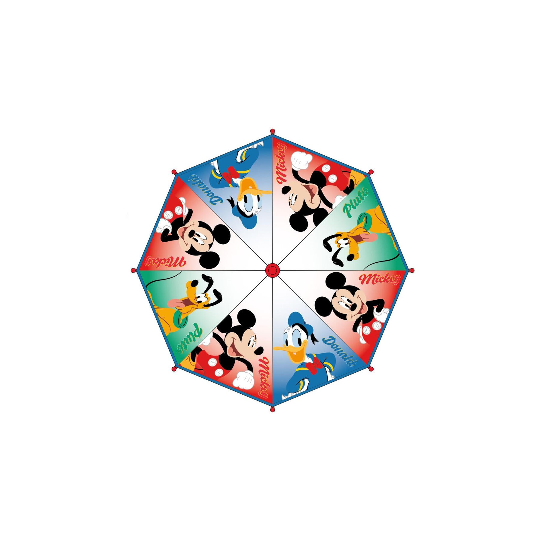 Paraguas manual POE Mickey and Friends Disney
