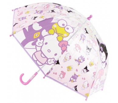Paraguas manual POE Hello Kitty and Friends