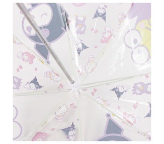 Paraguas manual POE Hello Kitty and Friends