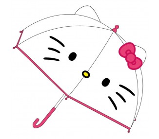 Paraguas manual Hello Kitty