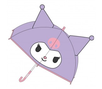 Paraguas manual Kuromi Hello Kitty