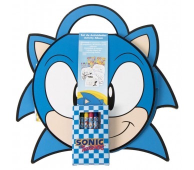 Album actividades coloreable Sonic the Hedgehog