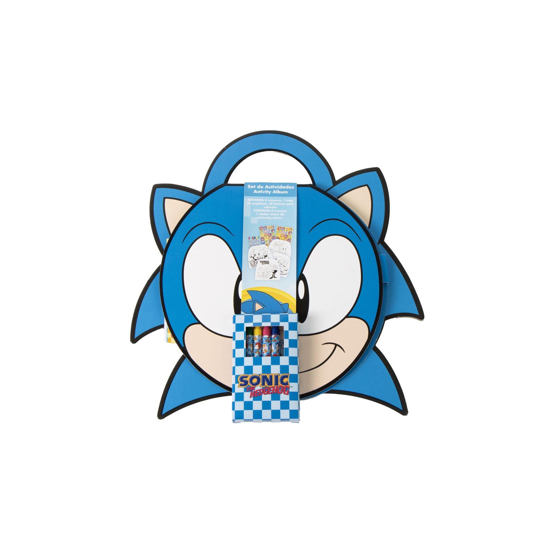 Album actividades coloreable Sonic the Hedgehog