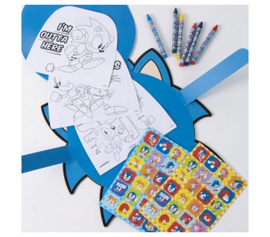 Album actividades coloreable Sonic the Hedgehog