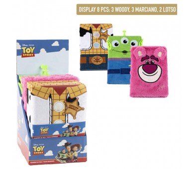 Cuaderno peluche Toy Story Disney Pixar surtido