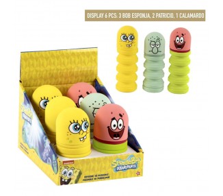 Portatodo silicona Bob Esponja surtido
