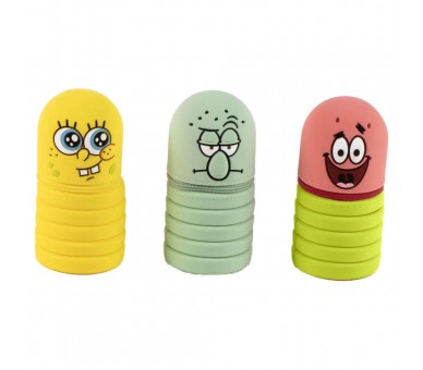 Portatodo silicona Bob Esponja surtido