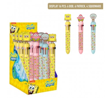 Boligrafo colores Bob Esponja surtido