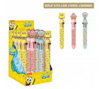 Boligrafo colores Bob Esponja surtido