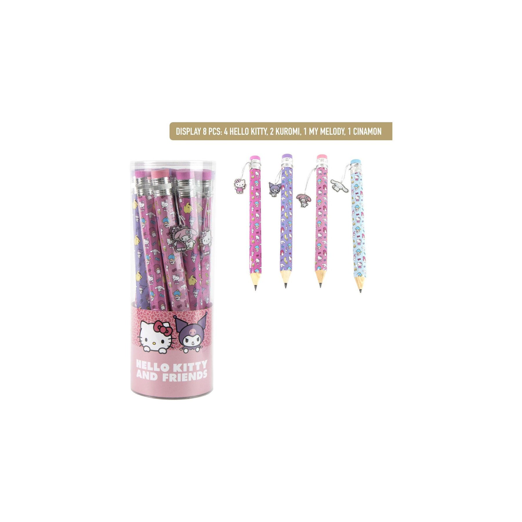 Lapiz grande Hello Kitty surtido