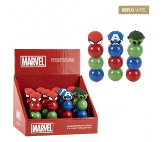 Subrayador apilable Vengadores Avengers Marvel surtido