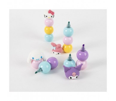 Subrayador apilable Hello Kitty surtido