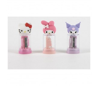 Sacapuntas contenedor Hello Kitty and Friends surtido