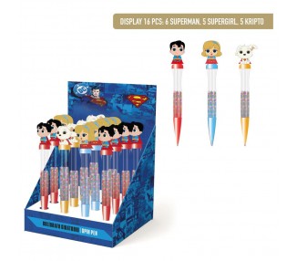 Boligrafo giratorio Superman DC Comics surtido