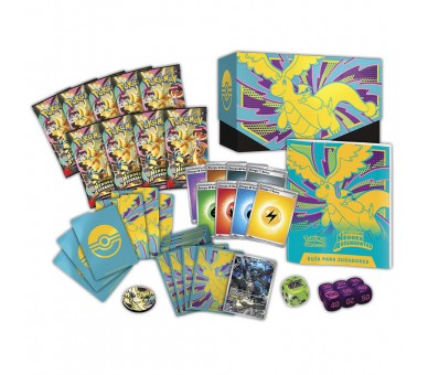 Estuche de Entrenador Elite juego cartas Heroes Ascendentes Pokemon español