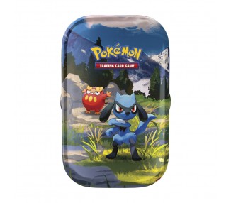 Mini Lata juego cartas Heroes Ascendentes Pokemon ingles surtido