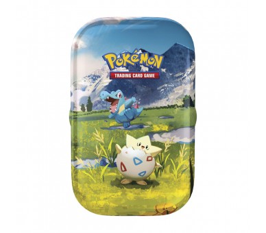 Mini Lata juego cartas Heroes Ascendentes Pokemon ingles surtido