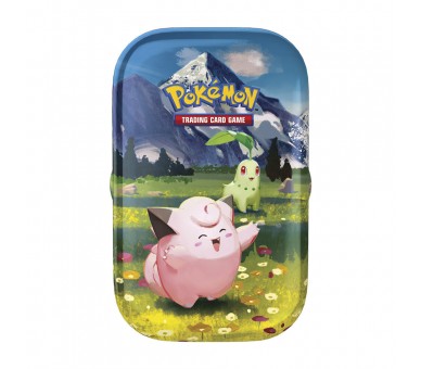 Mini Lata juego cartas Heroes Ascendentes Pokemon ingles surtido